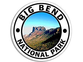 Big Bend National Park Round Magnet - 4x4 Inch Collectible Souvenir for Hiking, Travel & RV Adventures - Perfect for Fridge, Cooler & Metal Surfaces