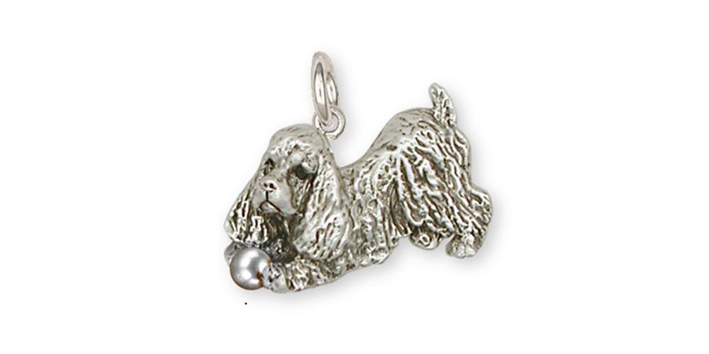 Sterling Silver Cocker Spaniel Charm Necklace - Handmade Dog Lover Jewelry for Women | Perfect Gift for Pet Owners & Cocker Spaniel Enthusiasts | Birthday, Anniversary & Everyday Wear