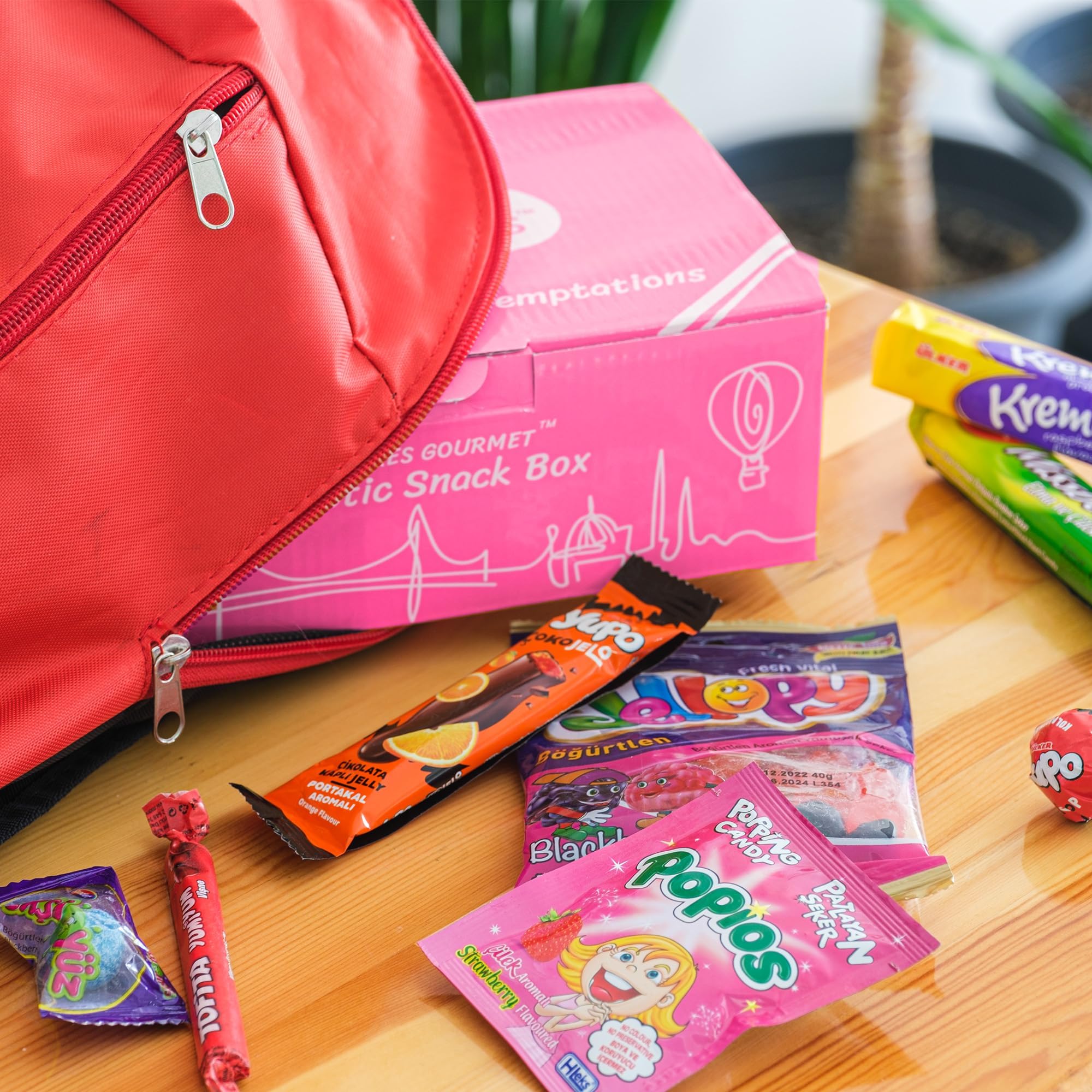 Global Candy Box - 40 Pcs Unique International Mystery Candy Gift Box | Rare & Exotic Snacks from Around the World | Perfect for Halloween Treats, Birthday Gifts & Party Favors