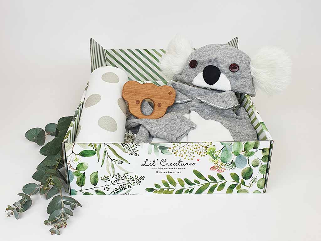 Adorable Lil' Koala Plush Toy - Perfect Baby Shower Gift & Nursery Decor | Soft Cuddly Stuffed Animal for Newborns, Infants & Toddlers | Ideal for Playtime, Bedtime & Photo Props