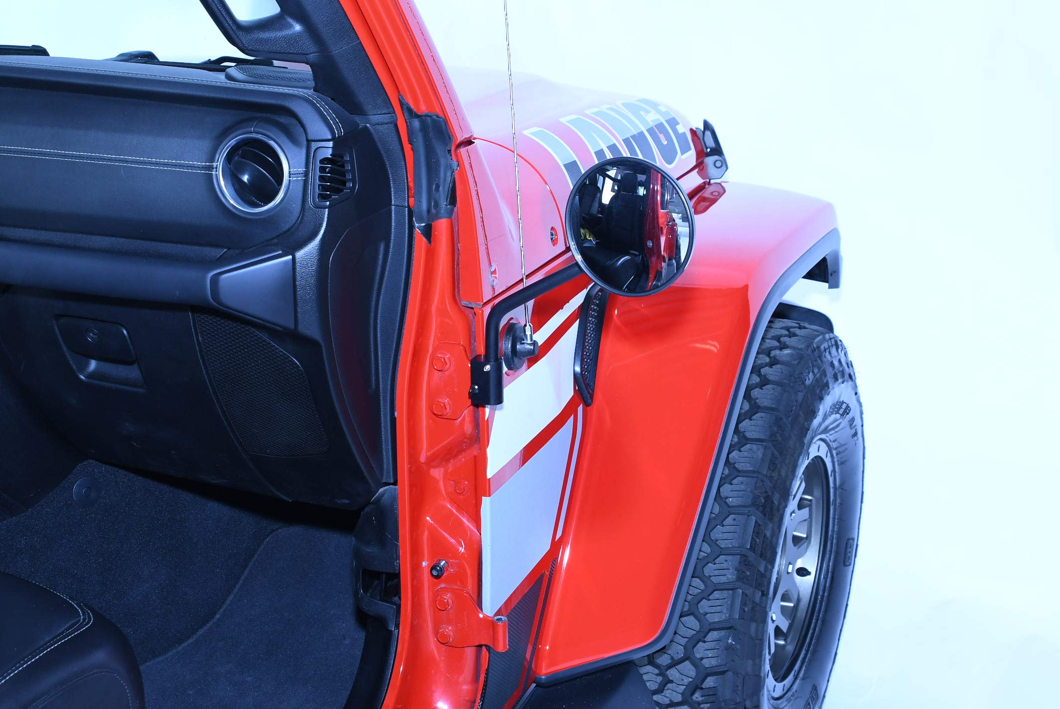 Lange Originals Quick Release Door Hinge Mount Mirror for Jeep Wrangler JL & Gladiator JT - Off-Road Side View Mirror Replacement for Adventure & Daily Driving