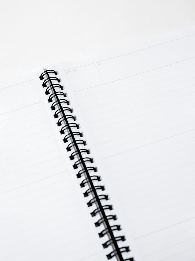 Mnemosyne B5 Lined Notebook - Premium Spiral Bound Journal for Students & Professionals - Perfect for Note Taking, Sketching & Daily Planning