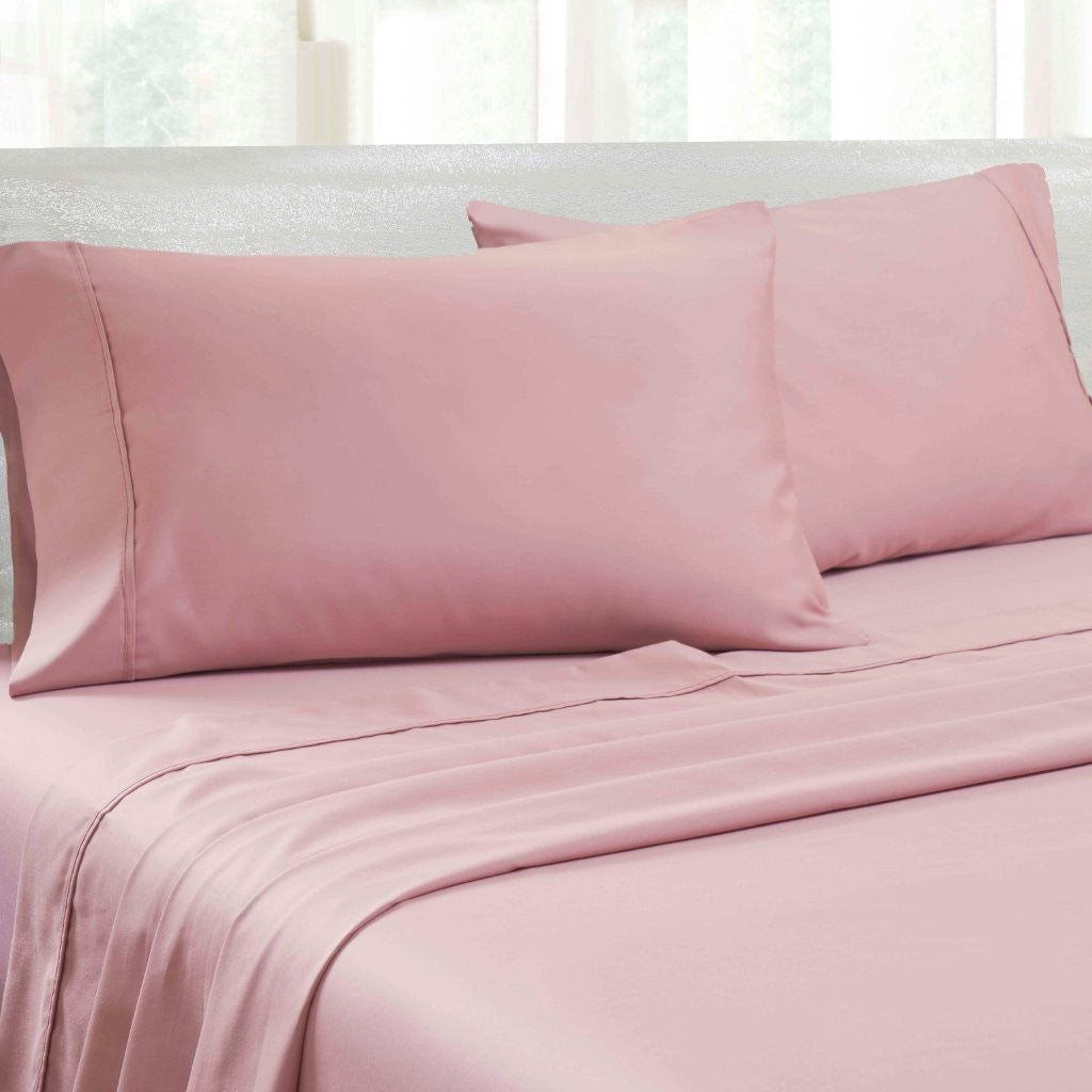 Premium 1400-1500 Thread Count Cotton Blend Deep Pocket Bed Sheet Set - Ultra Soft & Breathable for a Comfortable Sleep - Perfect for Master Bedroom, Guest Room & Dorm
