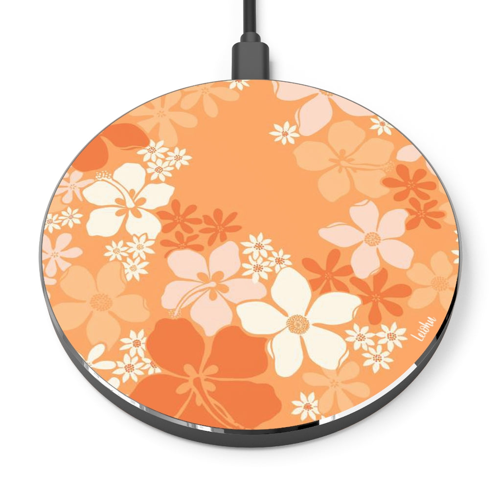 Groovy Pua Fast Wireless Charger Pad - Qi-Certified 10W/7.5W/5W Compatible with iPhone 15/14/13/12, Samsung Galaxy S23/S22, AirPods - Perfect for Home, Office & Car Charging