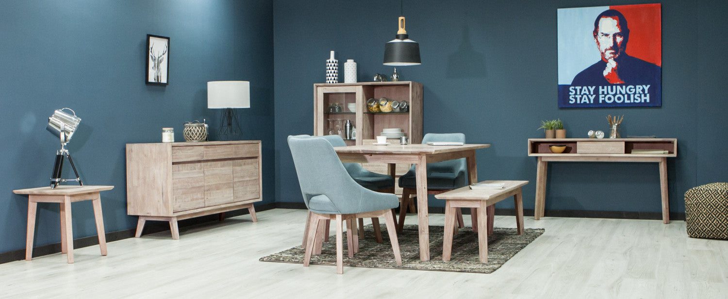 Abenra Side Table - Light Driftwood Finish | Modern End Table for Living Room, Bedroom & Office | Perfect for Coffee, Books & Decor