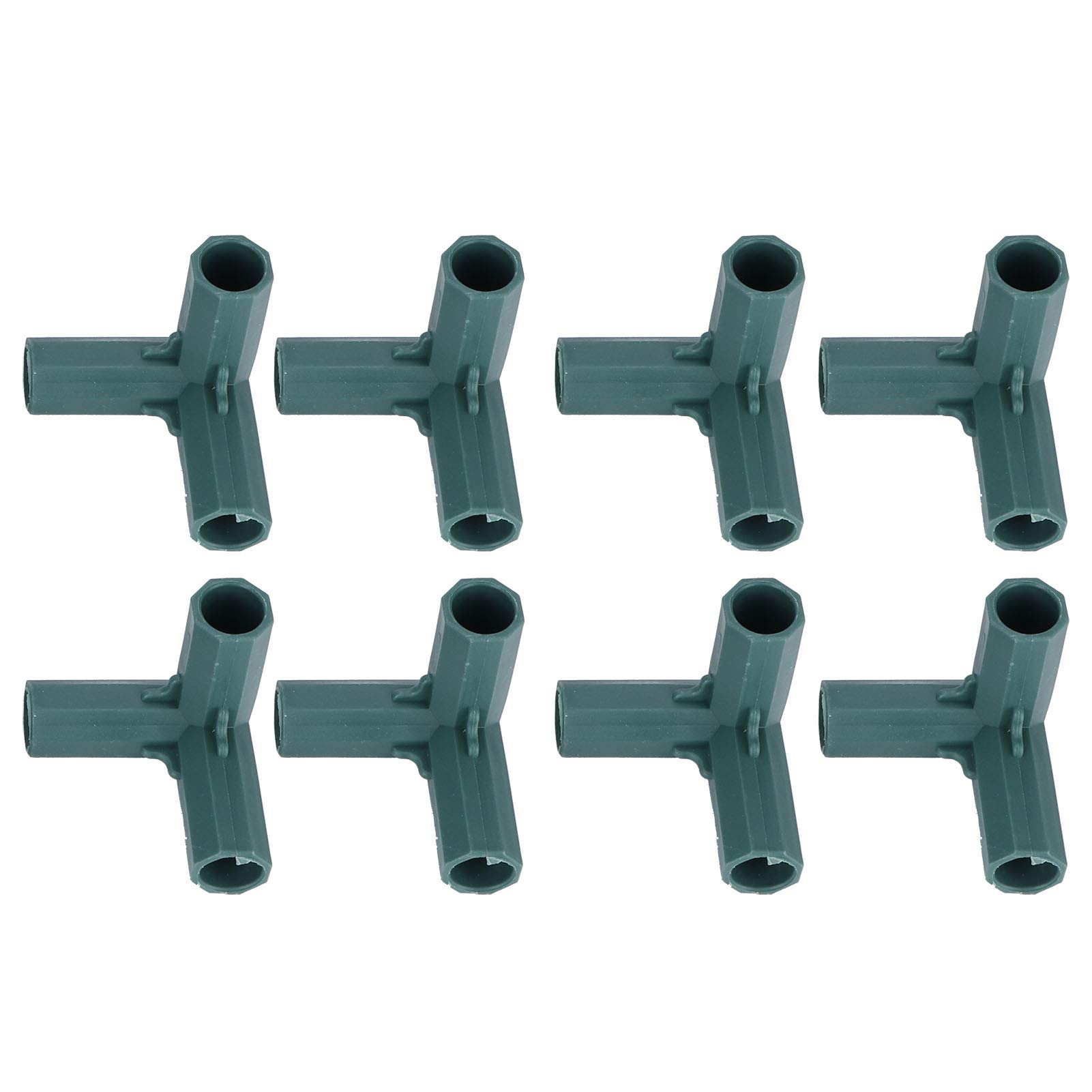 01 Garden Stake Joint - Durable Plant Support Connector for Greenhouses & Frames | Impact-Resistant Gardening Accessory for Plant Trellis & Vine Support