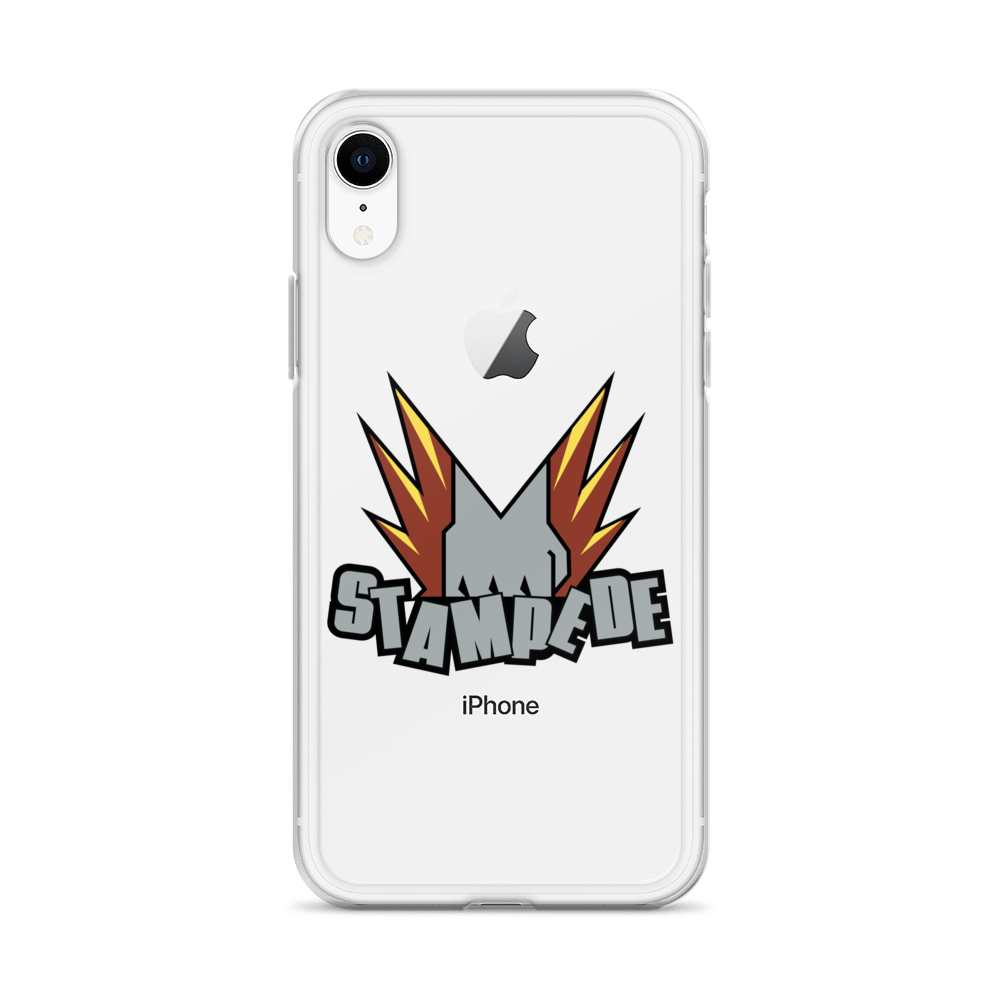 Zoo Jitsu Fighters Stampede iPhone Clear Case - Durable Protective Cover for iPhone 11/12/13/14/15 Pro Max - Slim Shockproof Phone Case for Everyday Use, Travel & Outdoor Activities