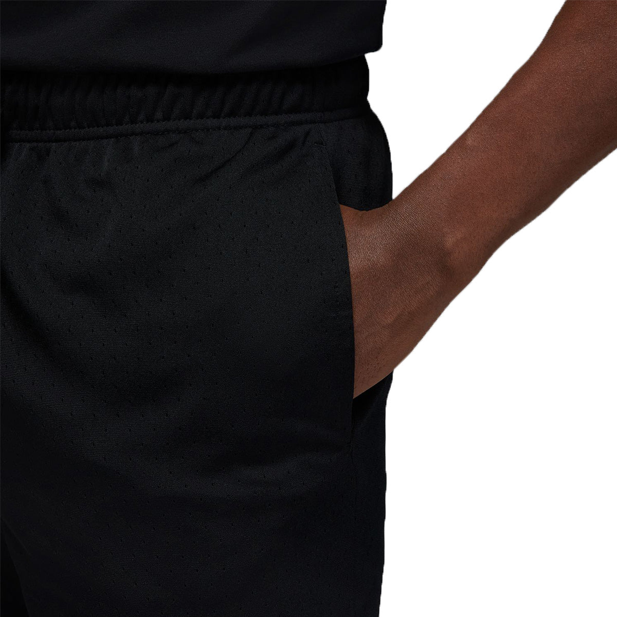 Jordan Sport Dri-FIT Mesh Basketball Shorts for Men - Breathable Black Workout Shorts with Moisture-Wicking Technology | Perfect for Gym, Running & Casual Wear