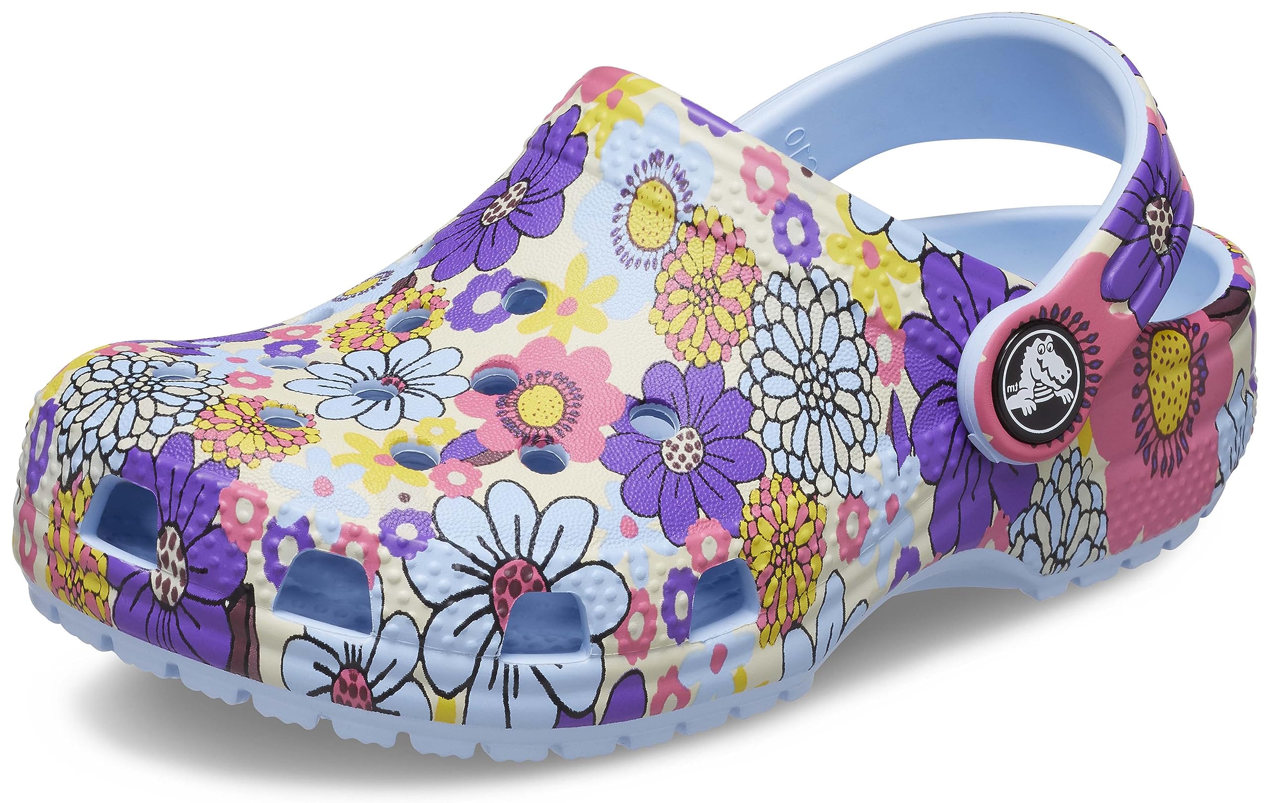 Unisex Kids' Classic Graphic Clogs by Crocs | Seasonal Waterproof Comfort Shoes for Boys & Girls | Perfect for Beach, Pool & Outdoor Play