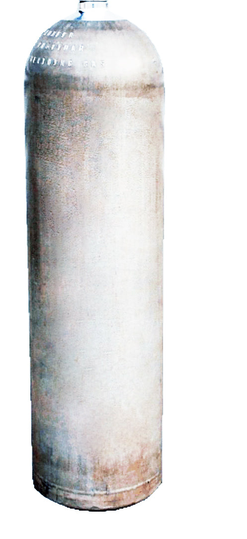 Beaver 11.1 Liter Natural Aluminum Cylinder - Portable Gas Storage for Camping, BBQ & Outdoor Adventures