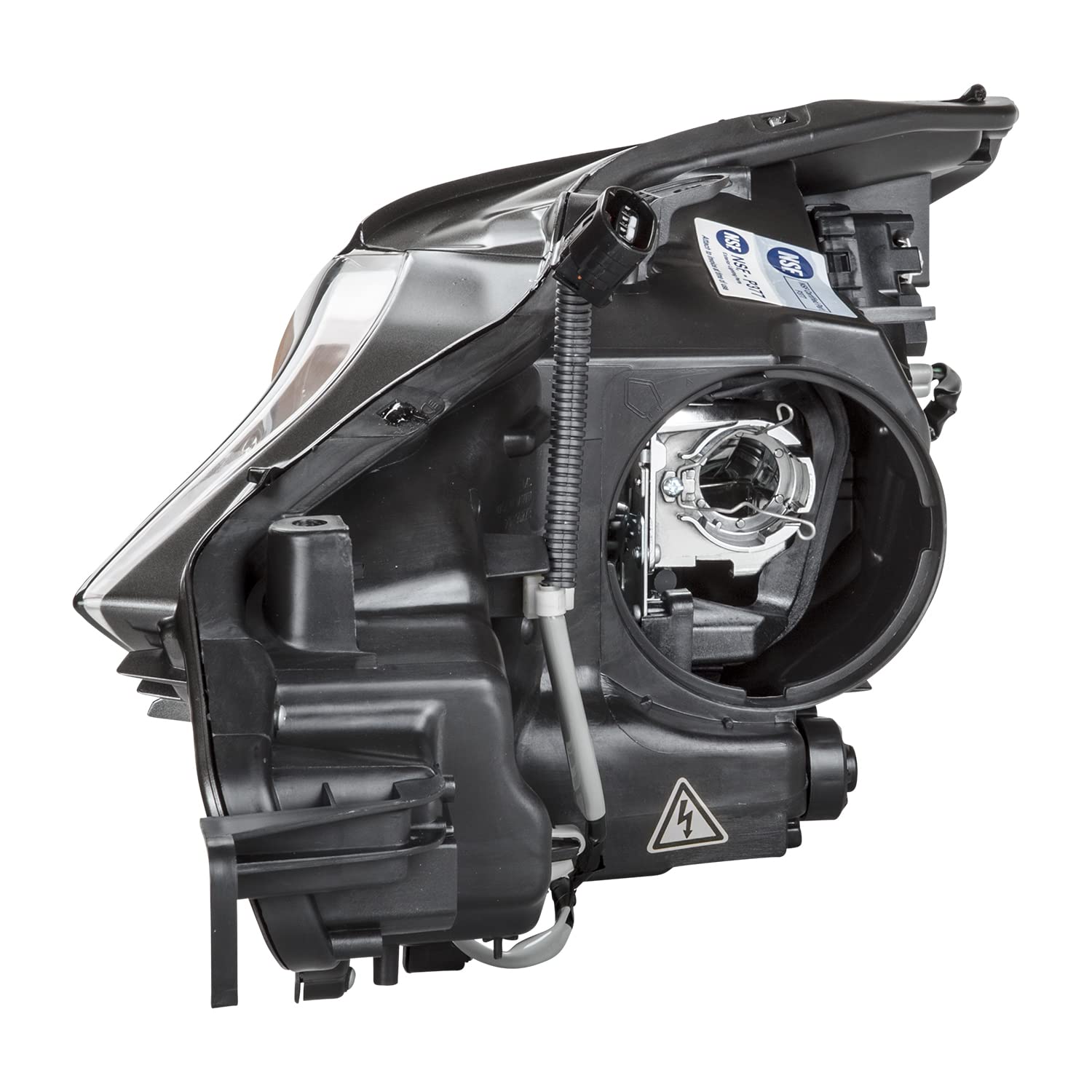 TYC Right Headlight Assembly Compatible with 2014-2016 Lexus IS250 - Replacement Headlamp for Improved Night Visibility - Perfect for City Driving and Highway Commutes