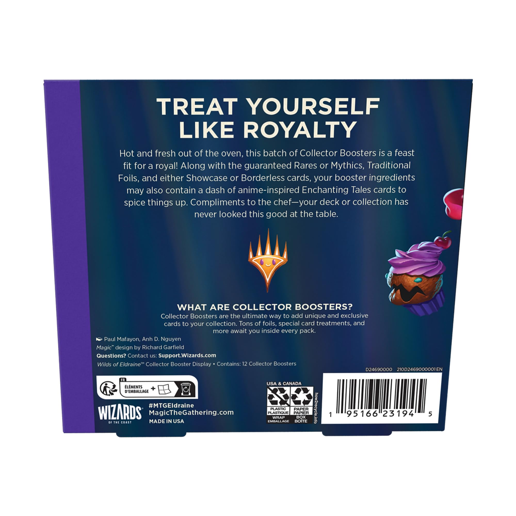 Magic: The Gathering Wilds of Eldraine Collector Booster Box - 12 Packs (180 Magic Cards) | English Version | Perfect for MTG Players, Collectors & Game Nights