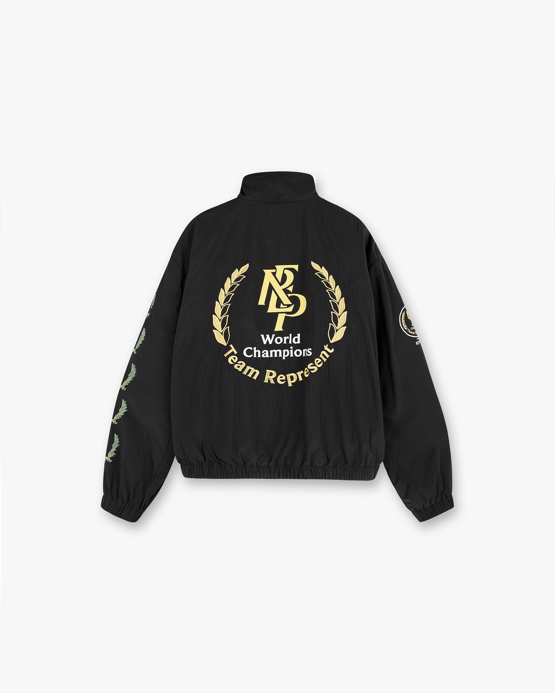 Championship Track Jacket - Premium Black Running Jacket for Men & Women | Perfect for Marathon Training, Gym Workouts & Outdoor Sports
