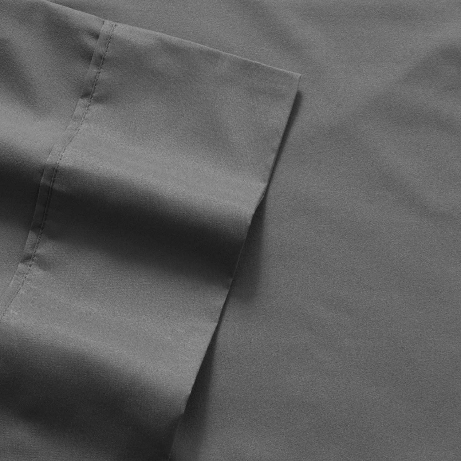 Happy at Home 6-Piece Queen Size Sheet Set - 100% Egyptian Cotton Deep Pocket Sheets (Fits 18
