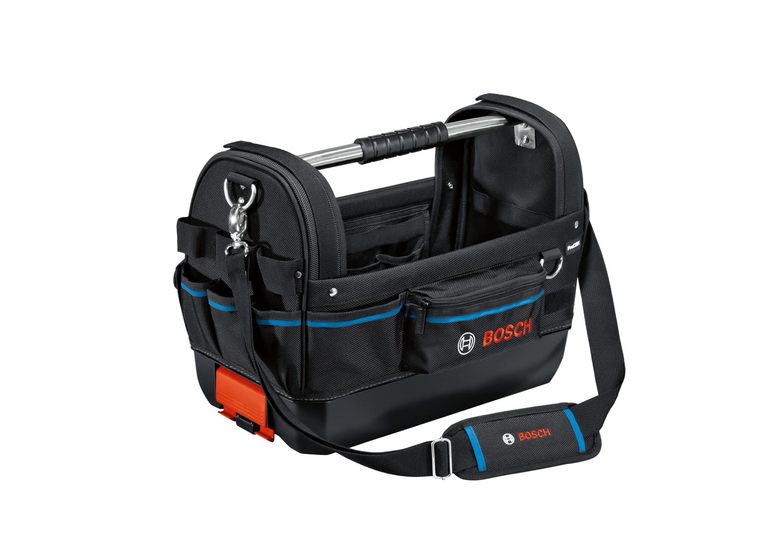 Bosch Professional GWT 20 Combo Kit with 20-Piece Hand Tool Set (Includes Screwdrivers, Hex Key Set, Pliers, Hammer, Level & Utility Knife) - Perfect for DIY Projects, Home Repairs & Professional Construction Work