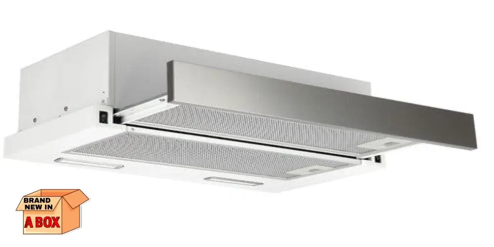 Emilia CK60FRF 60cm Stainless Steel Front Recirculated Slide-Out Range Hood - Perfect for Modern Kitchens & Open-Plan Living Spaces