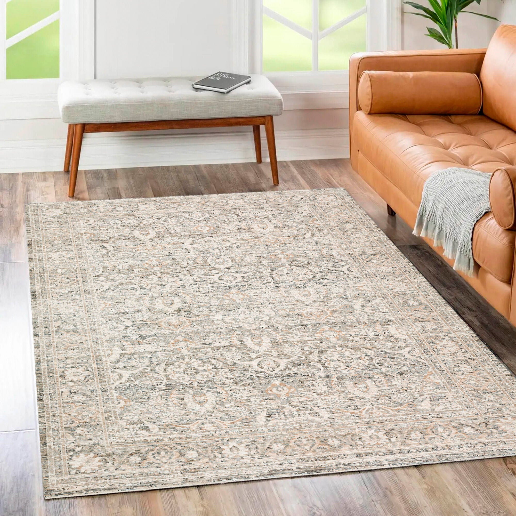 Regal Putty Rug - Soft & Luxurious Area Rug for Living Room, Bedroom, Office - Perfect for Home Decor & Cozy Spaces