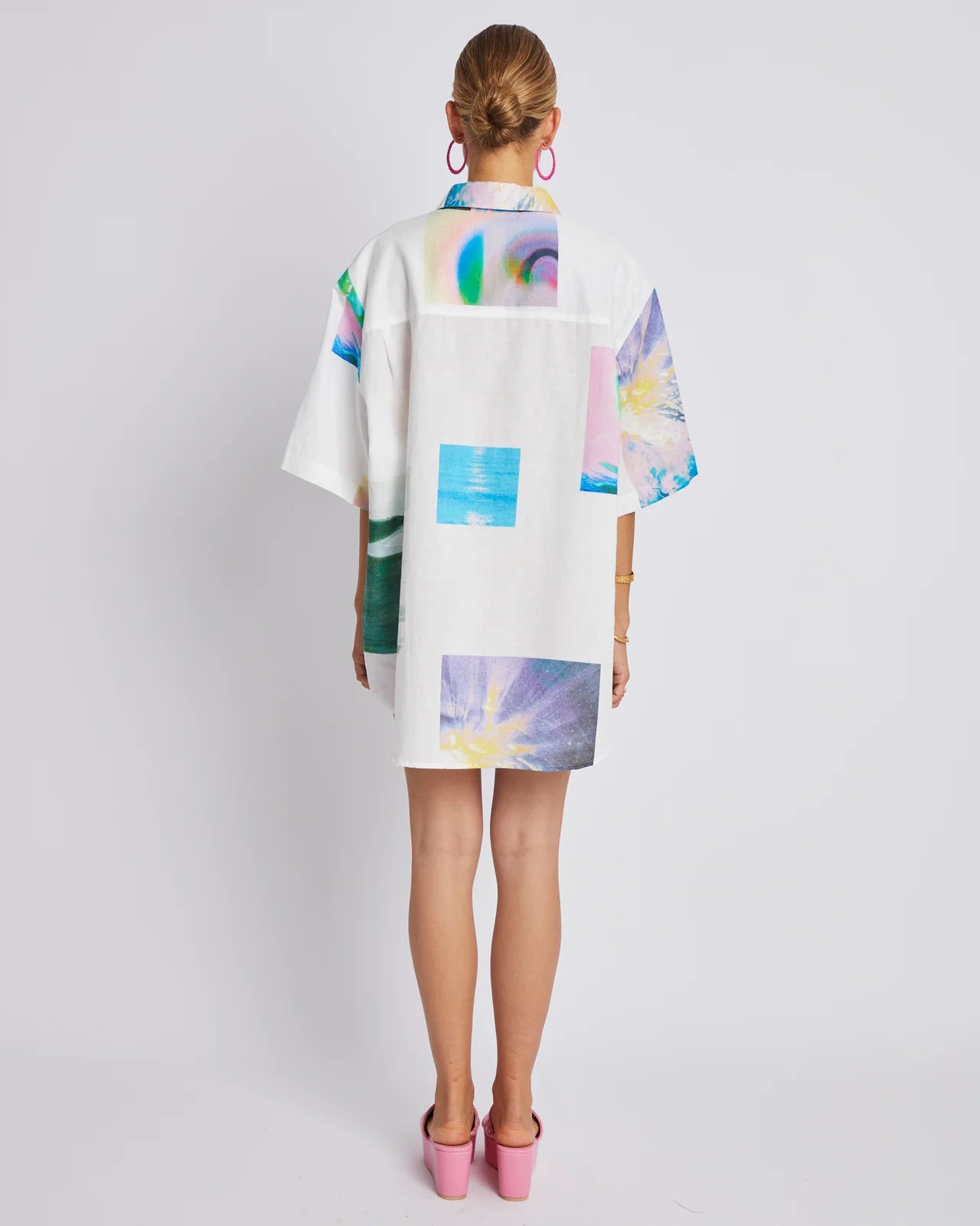 Big Shirt SEA SPACE - Oversized Comfortable T-Shirt for Men & Women - Perfect for Casual Wear, Lounge, and Outdoor Activities