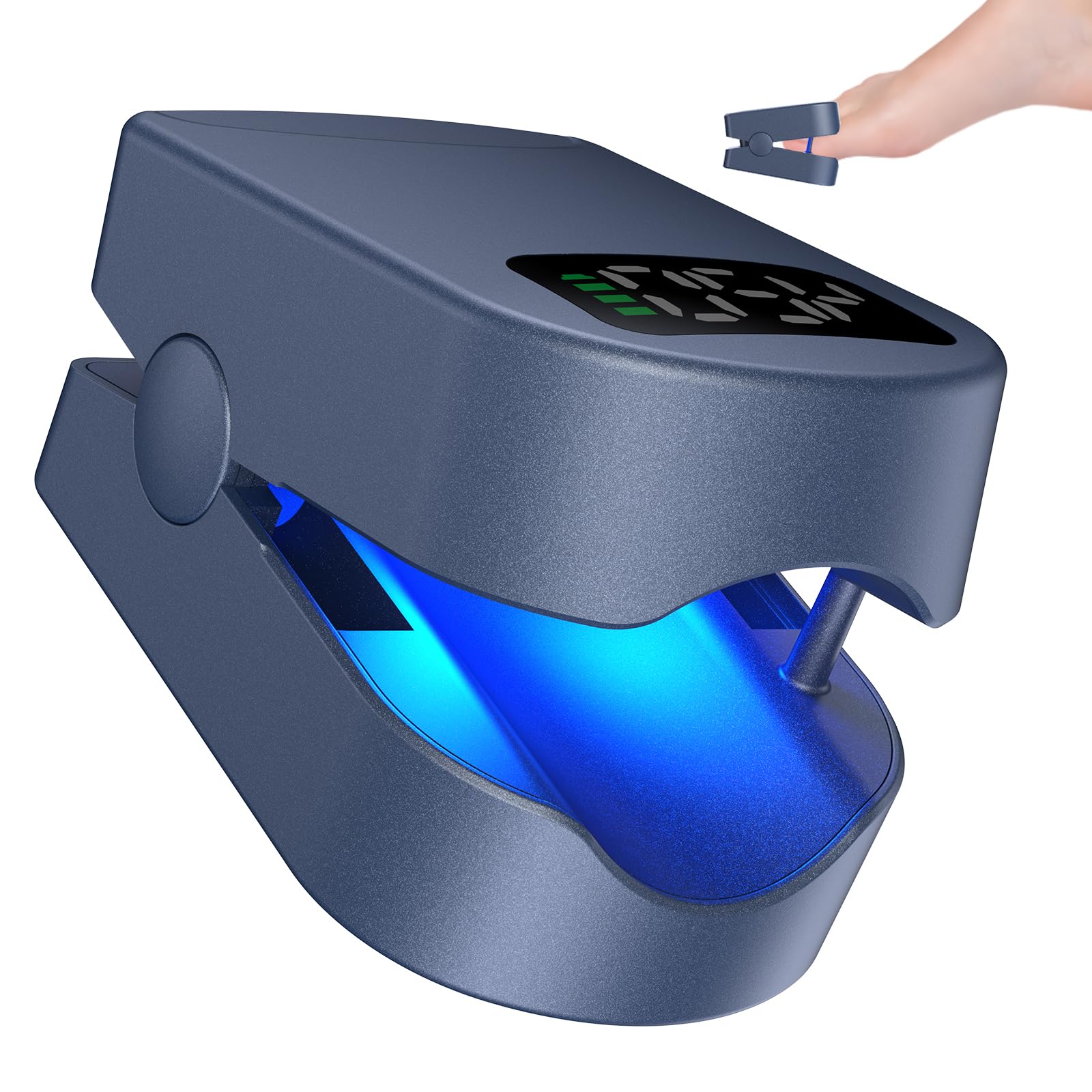 2025 Upgraded Portable Nail Fungus Treatment Light Device - Effective LED Therapy for Toenail & Fingernail Fungus, Discolored & Thick Nails - Home & Travel Use for Healthy Nails