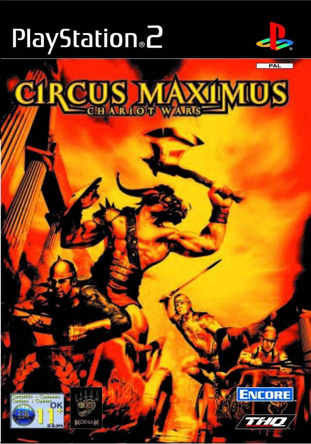 Circus Maximus: Chariot Wars - PS2 Game for Playstation 2 (PAL Version) - Ancient Rome Racing Adventure for Family Game Night