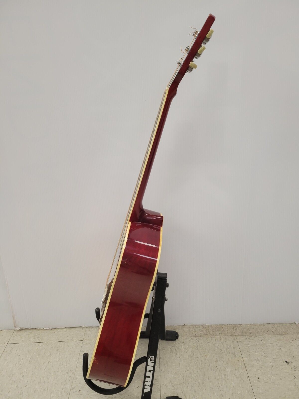 Kizo Suzuki W65HA Acoustic Guitar - Professional 6-String Folk Guitar with Spruce Top & Mahogany Back - Perfect for Beginners, Camping, Live Performances & Home Practice