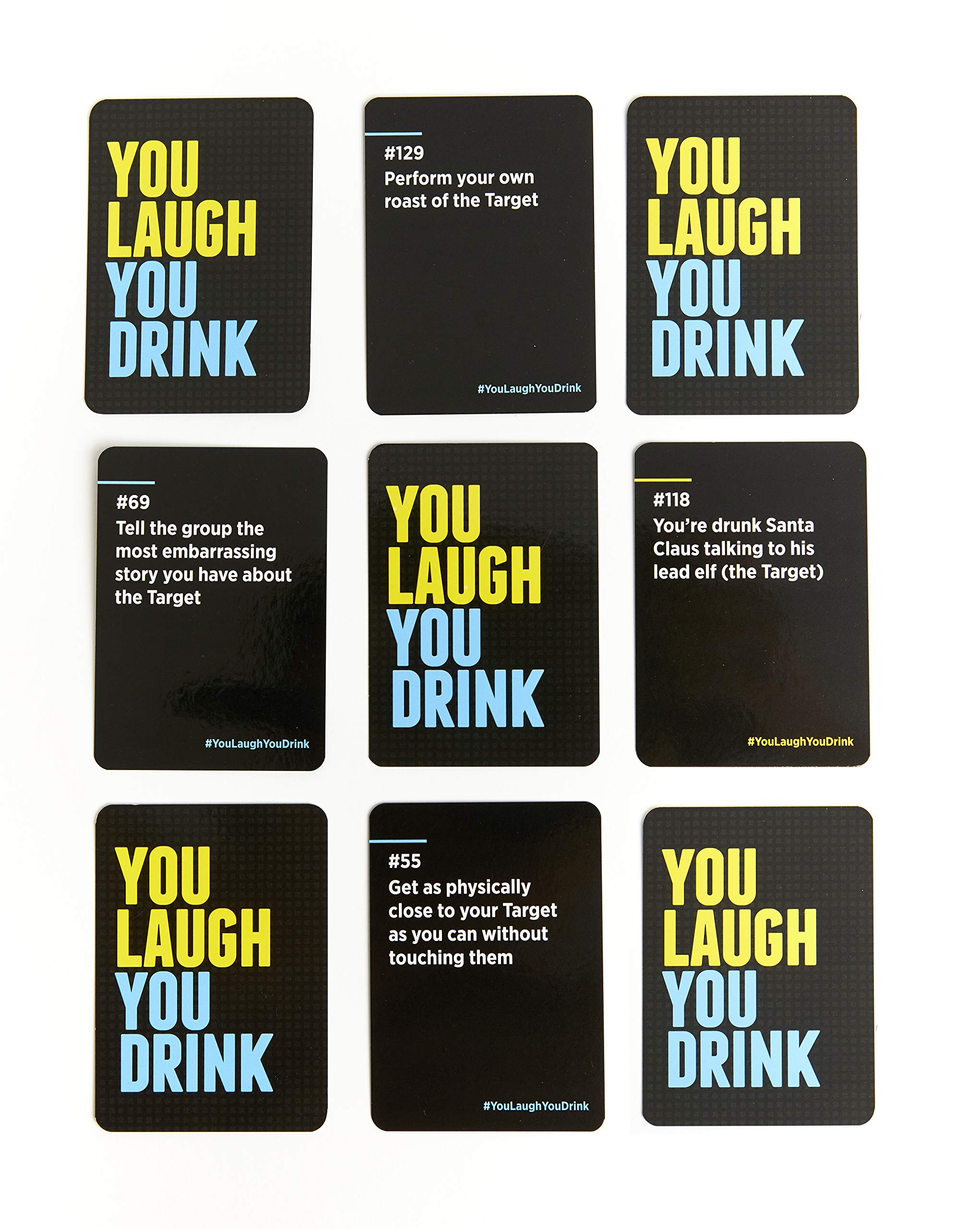 Funny Drinking Game - You Laugh You Drink for Parties, Game Nights, and Social Gatherings | Perfect for Adults Who Can't Keep a Straight Face