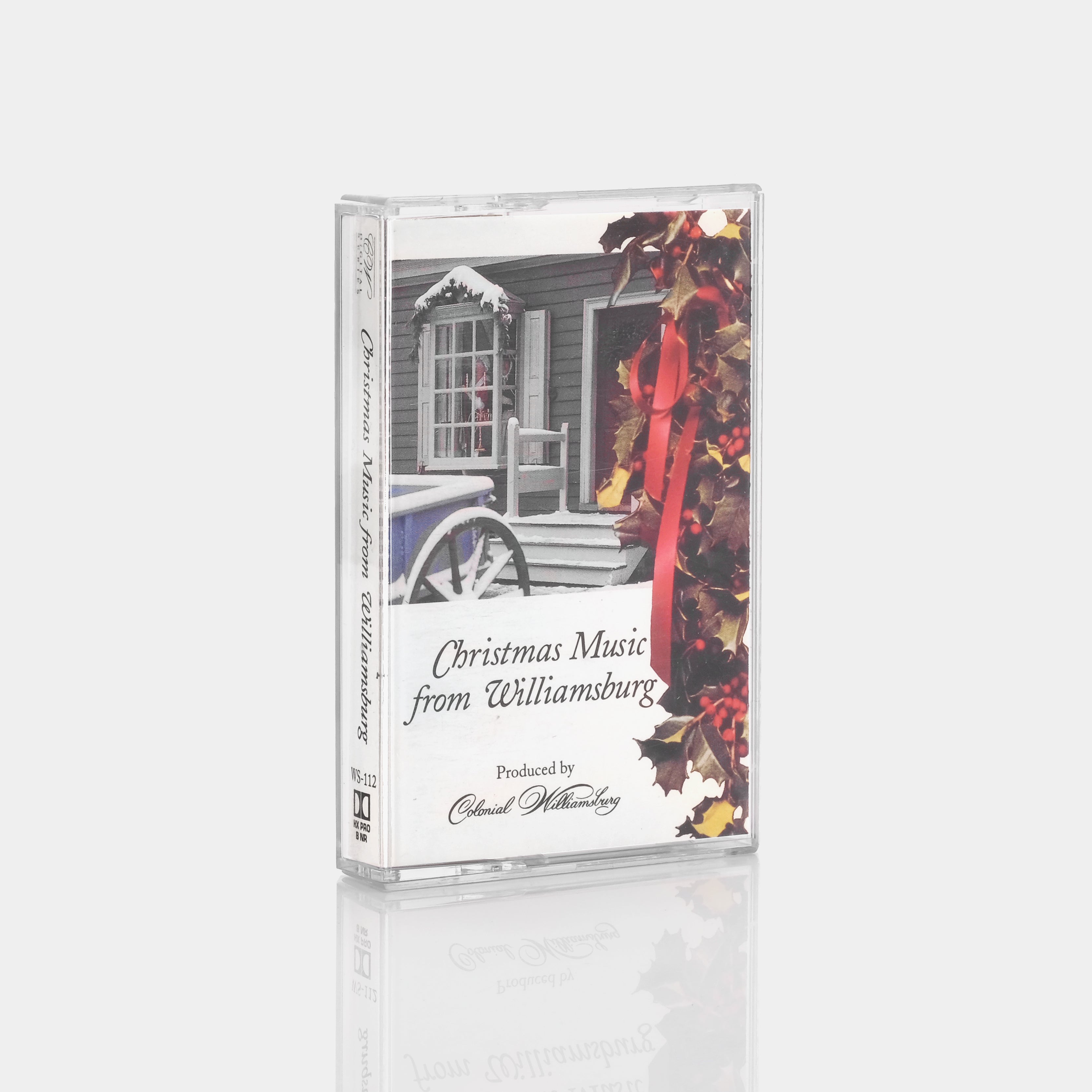 Christmas Music From Colonial Williamsburg Cassette Tape - Vintage Holiday Songs for Festive Decorations & Nostalgic Gift Giving
