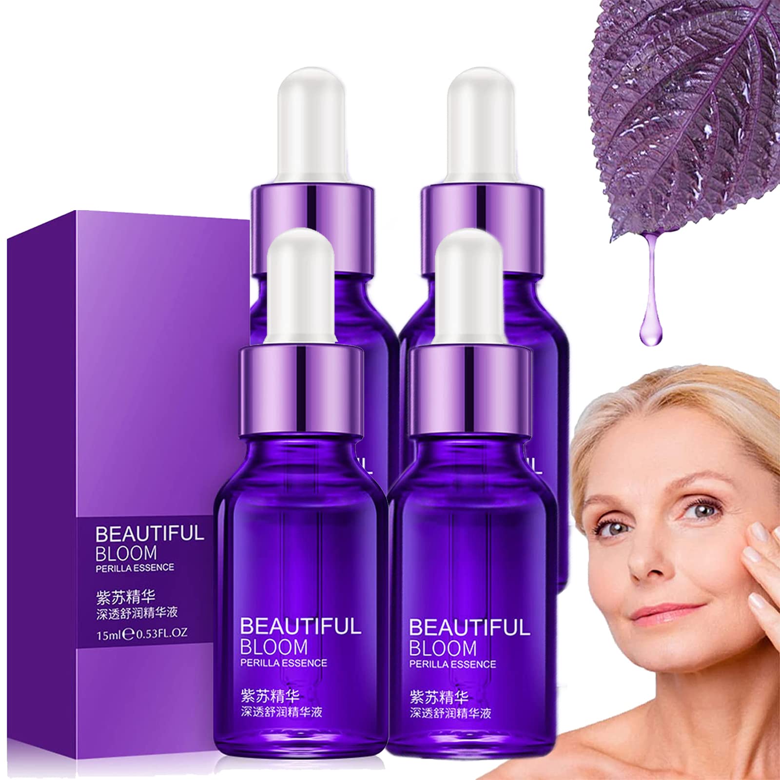 **MJJLT Songglam Youngenriched Jeju Orchid Serum - Black Orchid Peptide Anti-Aging Firming Serum for Wrinkles & Collagen Boost, Instant Perfection Essence (4 PCS) - Perfect for Nighttime Skincare & Daily Hydration Routine**