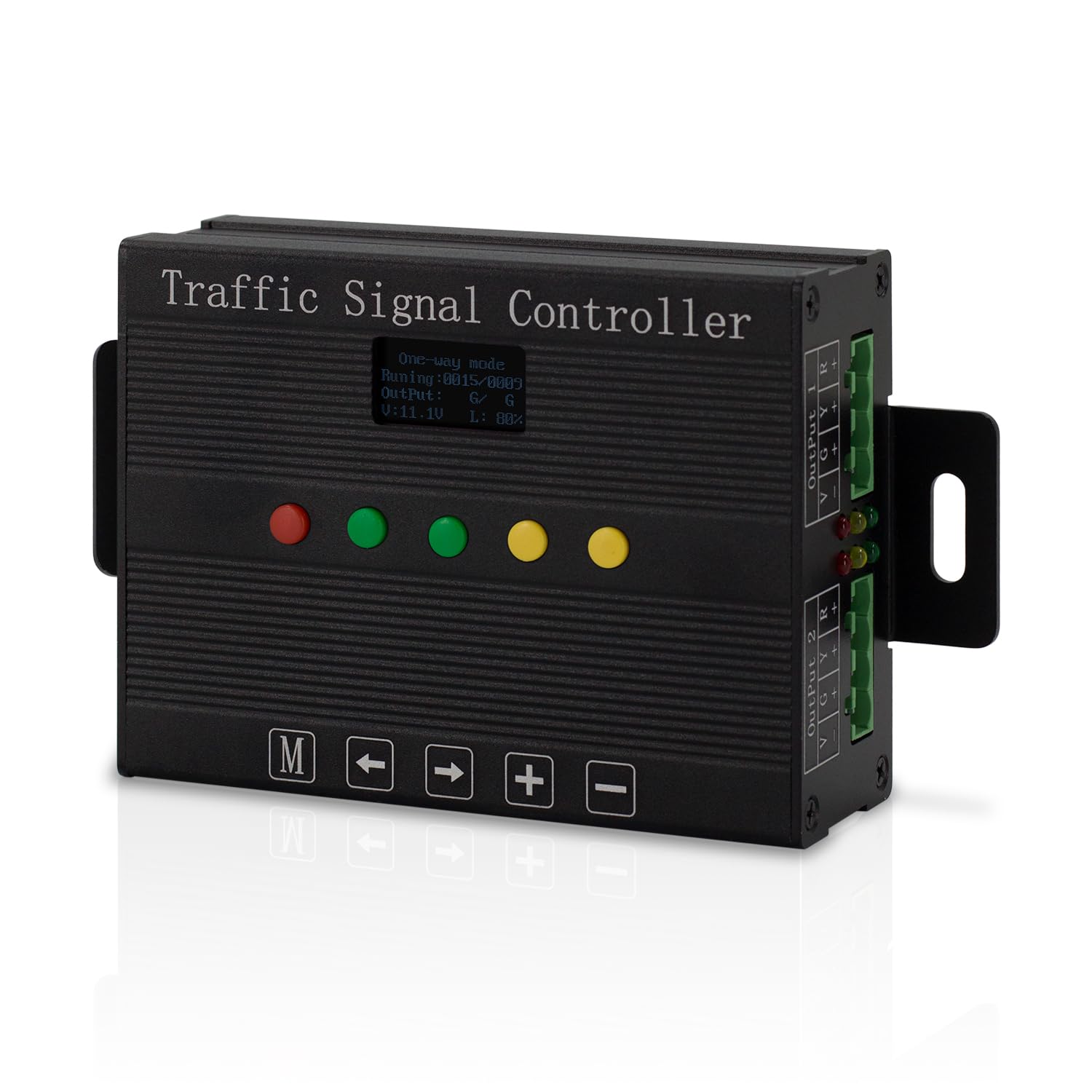 BBMi DC12V Traffic Light Controller with Remote - Programmable Traffic Signal Sequencer for School Zones, Construction Sites & Events