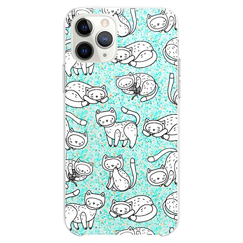 White Drawing Cats