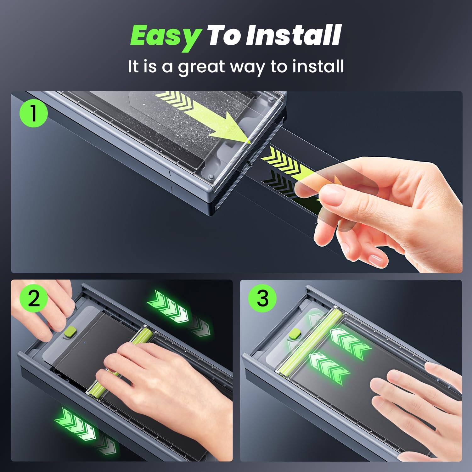 WSKEN 10-Pack Tempered Glass Screen Protector for Samsung Galaxy S24 Ultra - HD Clear, Anti-Scratch, Bubble-Free (No Installation Box) - Perfect for Work, Travel & Everyday Protection