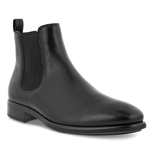 Black Smooth Leather