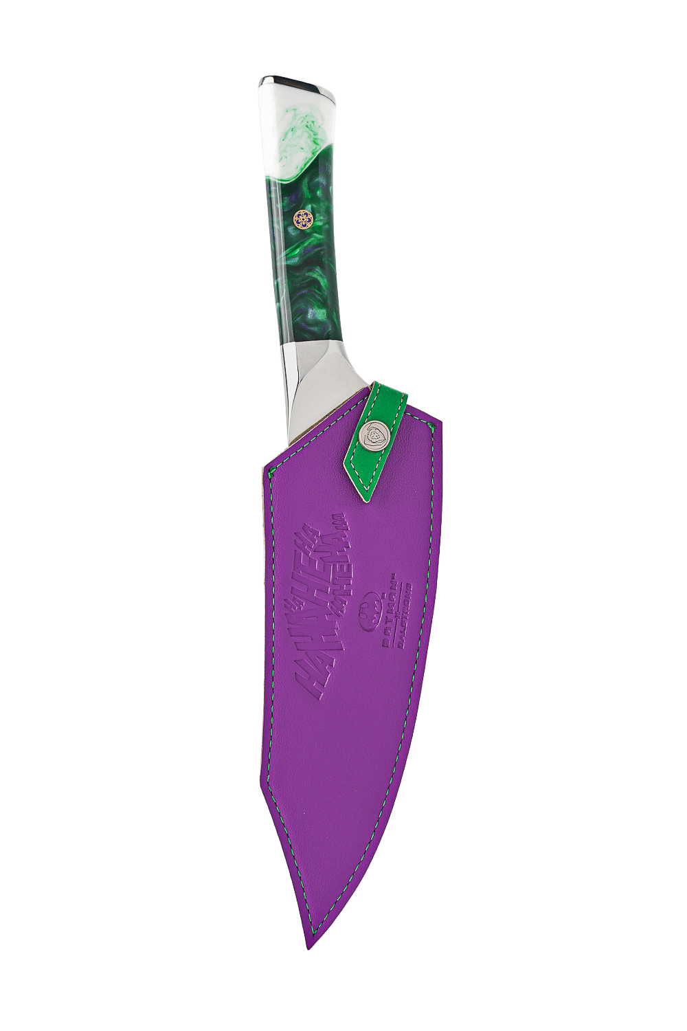 Premium 8-Inch Chef Knife - JOKER™ Edition by Dalstrong | High Carbon German Steel | Razor Sharp Blade for Professional Cooking & Food Prep | Perfect for Chefs, Home Cooks & Culinary Enthusiasts