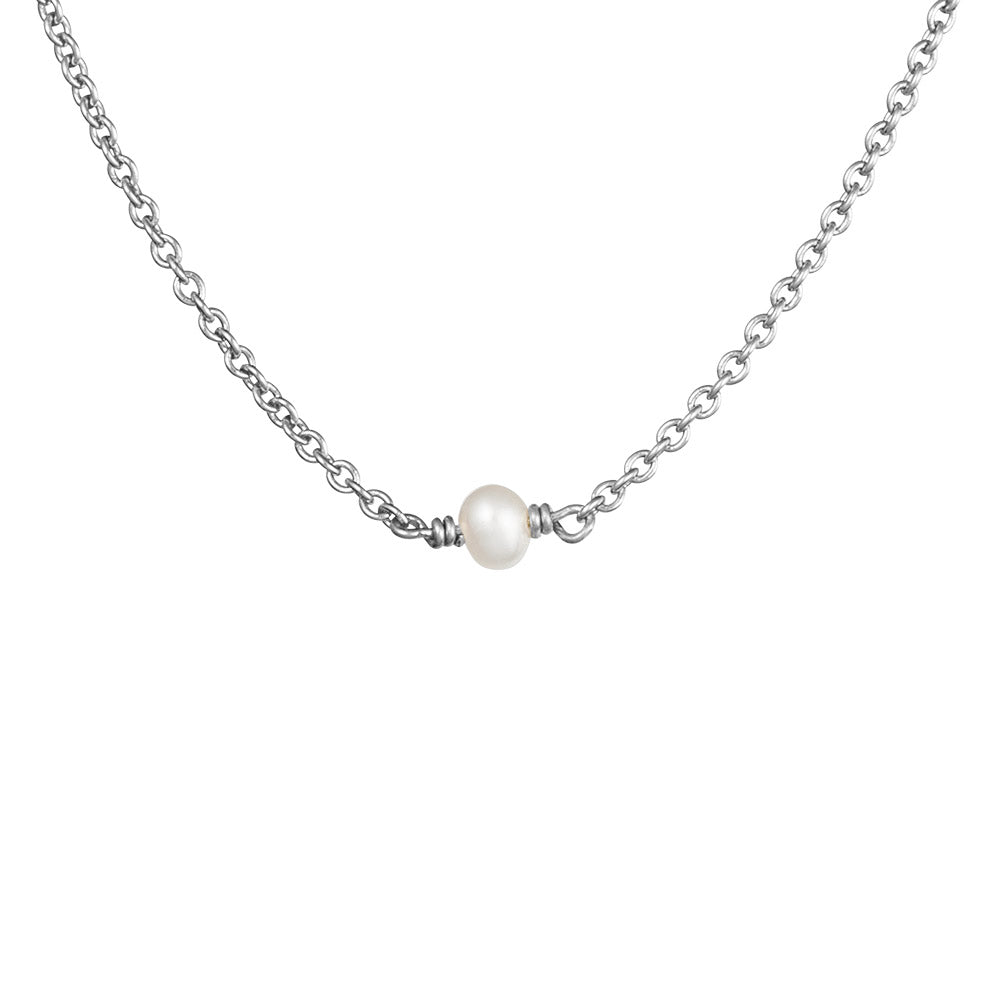 Elegant Pearl Choker Necklace for Women - Classic Dainty Layering Jewelry Gift for Her - Perfect for Weddings, Date Nights & Special Occasions