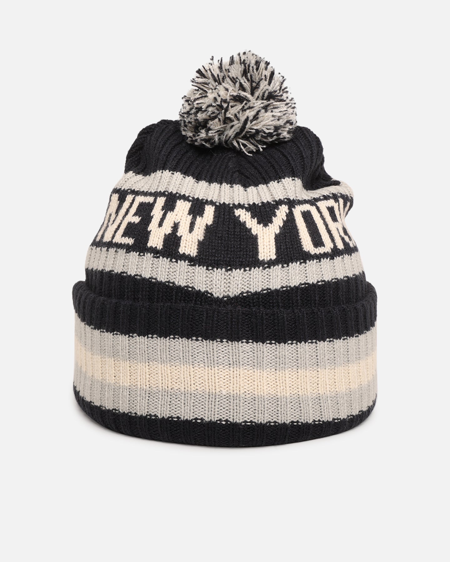 New York Yankees 47 Brand Cuff Knit Beanie - Navy Blue Winter Hat for Men & Women - Perfect for Cold Weather, Baseball Games, and Outdoor Activities
