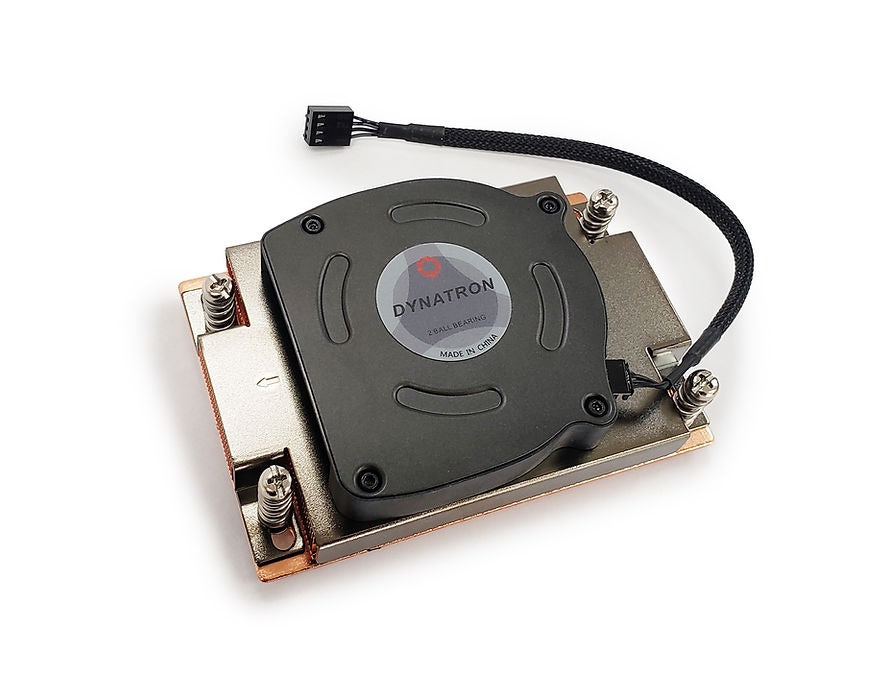 Dynatron A52 AMD SP6 1U Active Vapor Chamber CPU Cooler - High Performance Server Cooling Solution for Data Centers & Workstations