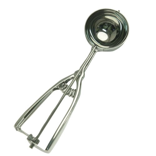 TRW1131 Ambidextrous Squeeze Disher - Size 12 (3.25 oz) Cookie Scoop for Baking, Ice Cream Scoop, Perfect for Portioning Cupcakes, Muffins & Meatballs - Essential Kitchen Tool for Home Bakers & Professional Chefs