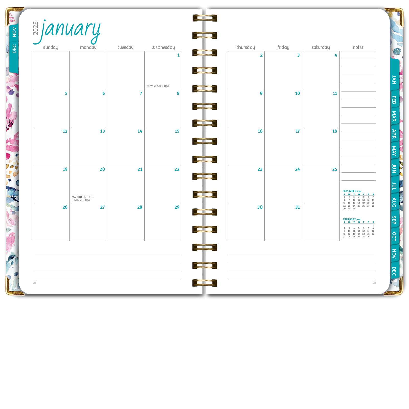 2025 Hardcover Planner 5.5