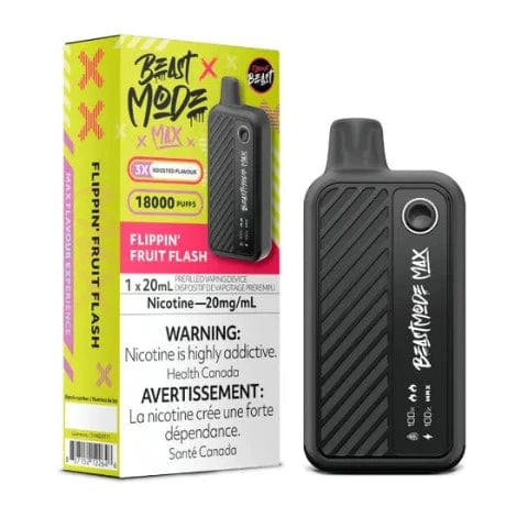 Flavour Beast Mode MAX 18K Disposable Vape - 18000 Puffs, 20mL E-Liquid, 5% Nicotine, Rechargeable USB-C, 15+ Flavors - Perfect for Travel, Parties & Long-Lasting Vaping Experience