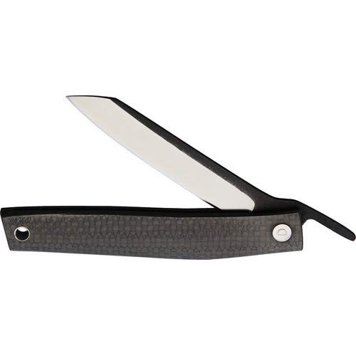 FK9 Carbon Fiber Folding Knife - Lightweight EDC Pocket Knife for Outdoor Camping, Hiking & Everyday Carry