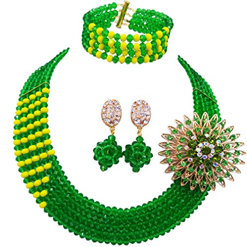 Green Opaque Yellow