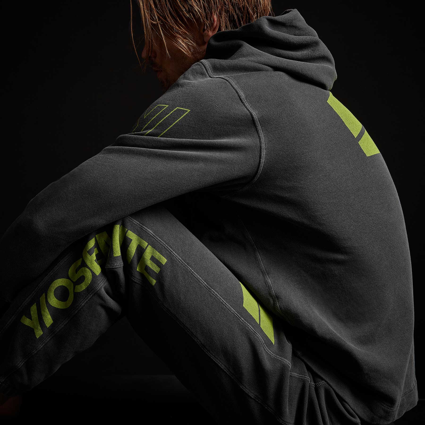 French Terry Pullover Hoodie - Soft & Comfortable Magma Pigment/Bright Neon Sweatshirt for Men & Women | Perfect for Gym, Running, Casual Wear & Street Style