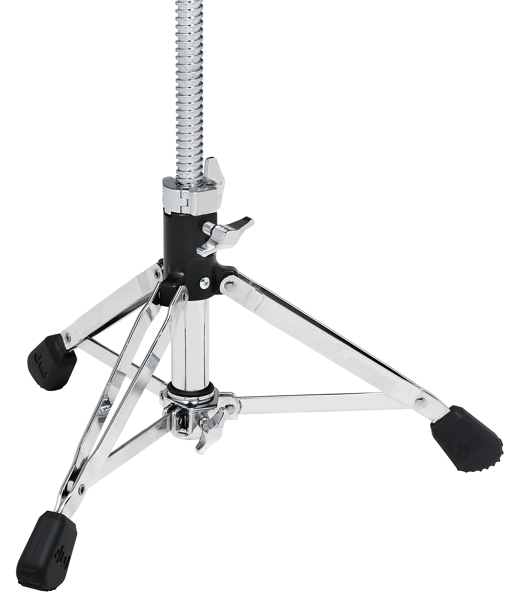 DW Drum Workshop 9000 Series 9101 Low Tripod Drum Throne - Adjustable Height Drum Seat for Drummers, Perfect for Practice, Studio & Live Performances