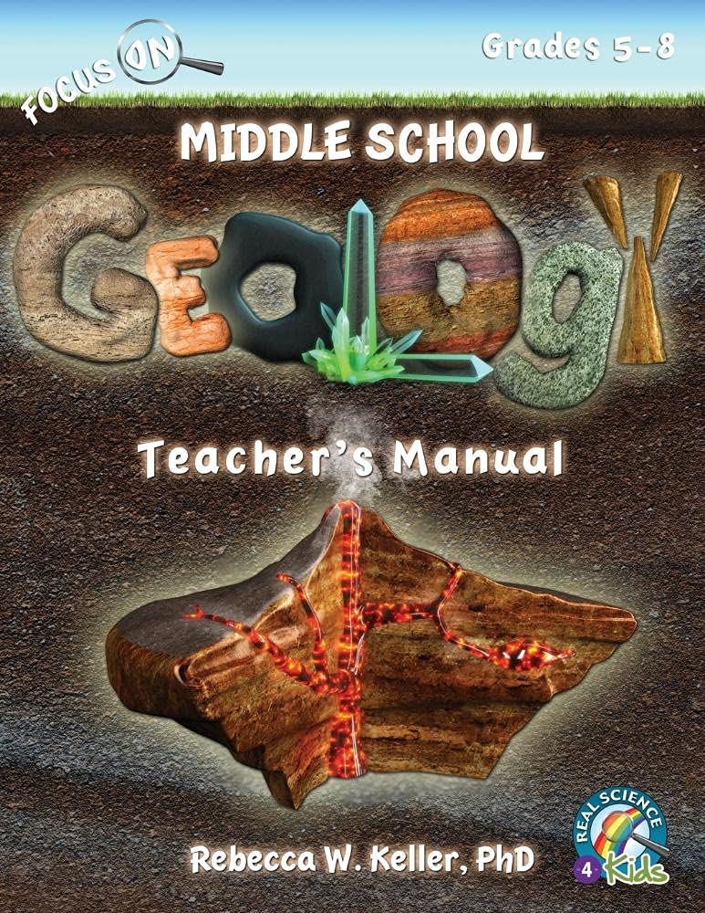 Middle School Geology Teacher's Manual - Comprehensive Earth Science Curriculum Guide for Grades 6-8 | Perfect for Classroom Instruction & Homeschooling