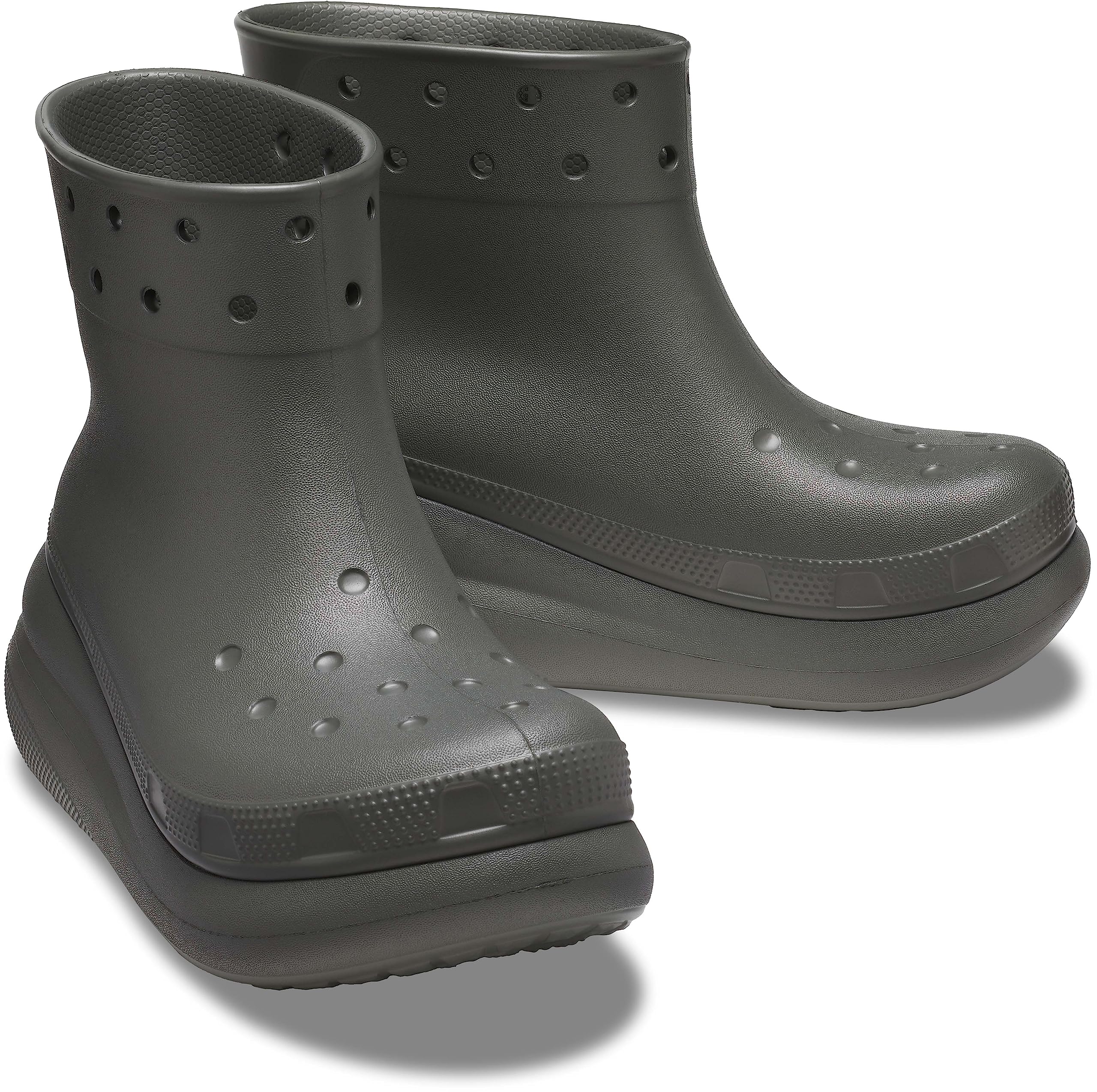 Crocs Unisex-Adult Crush Boot - Waterproof Winter Snow Boots for Men & Women - Comfortable Slip Resistant Shoes for Hiking, Camping & Outdoor Activities