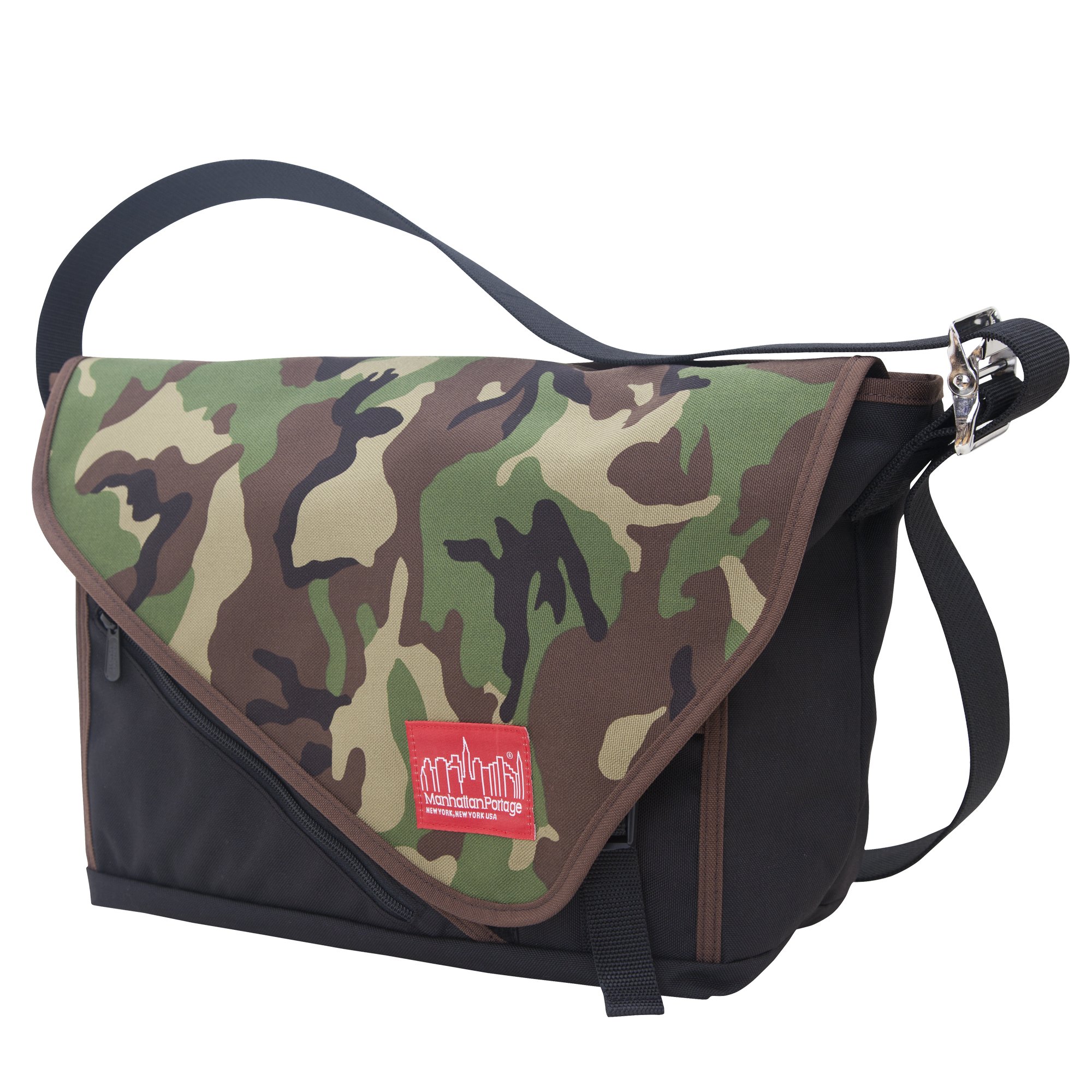 Manhattan Portage Flat Iron Messenger Bag - Durable & Stylish Crossbody Bag for Men & Women - Perfect for Work, Travel & Everyday Use