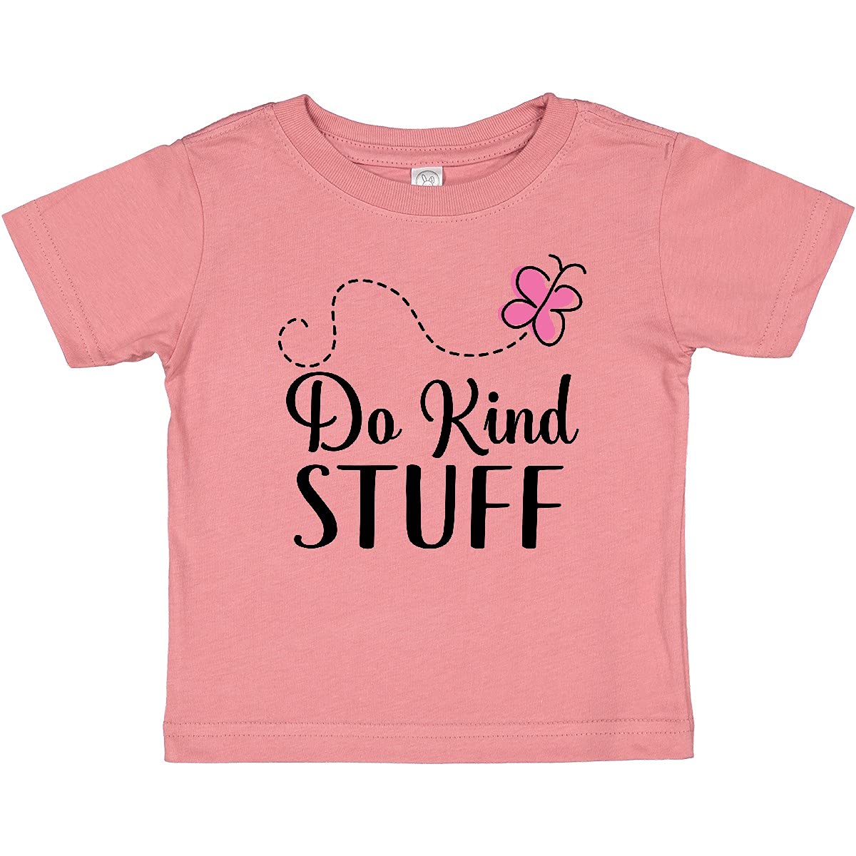 Kindness Quote Do Kind Stuff Baby T-Shirt | Cute Inspirational Kids Clothing | Perfect for Playdates, Daycare & Family Photos