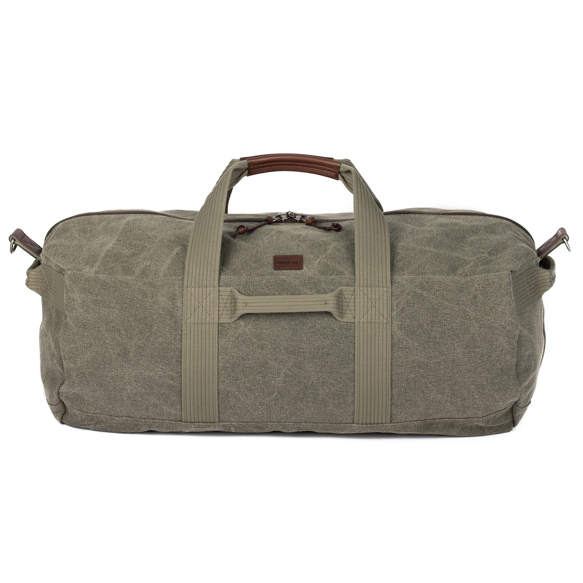 Vintage 75 Duffel Bag - Stone-Washed Cotton Canvas Travel Bag for Gym, Weekend Getaways & Outdoor Adventures