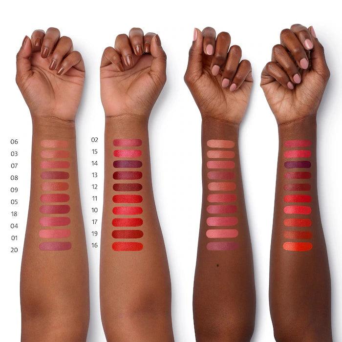 Sephora Satin Hydrating Lipstick - 16 Fierce Fire Red Long-Lasting Moisturizing Lip Color | Perfect for Everyday Wear, Date Night & Special Occasions