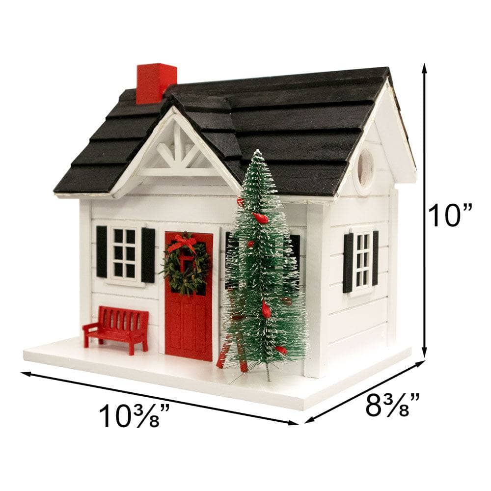 Cozy Holiday Ski House Decor with Warm LED Lights - Perfect for Christmas, Winter Cabin & Mountain Getaway Decorations